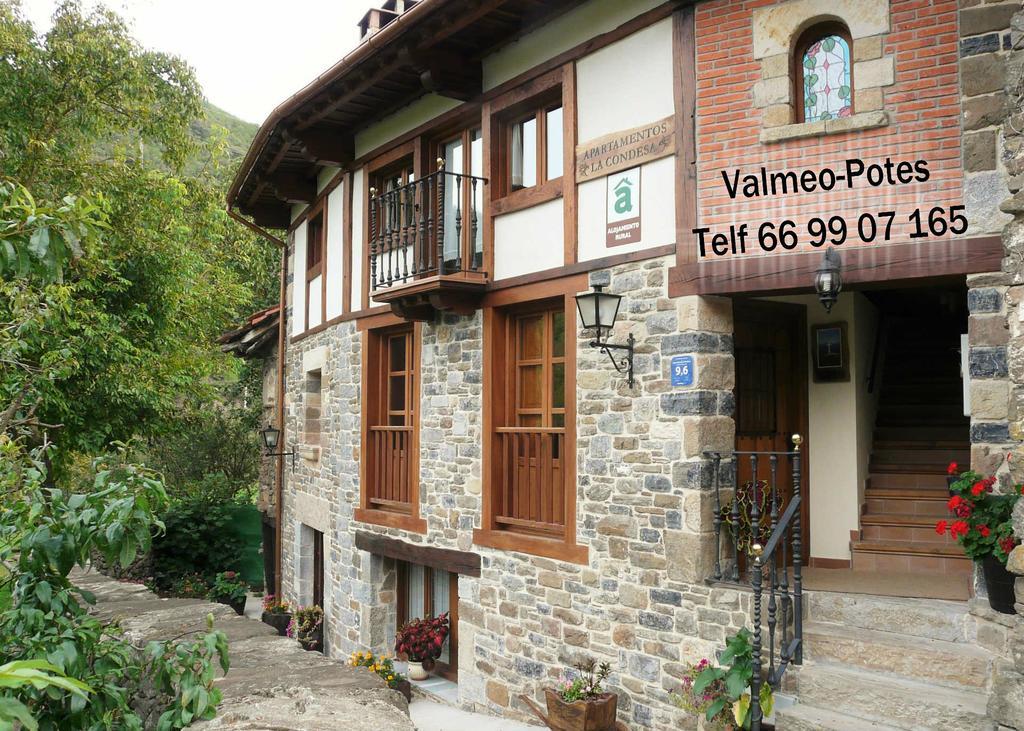Apartamentos La Condesa Valmeo Buitenkant foto
